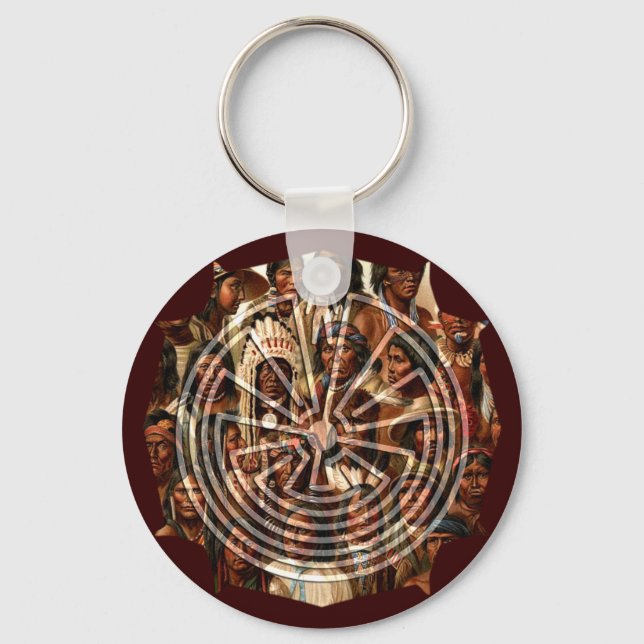 Chaveiro O Homem no Maze - estilo popular (Frente)