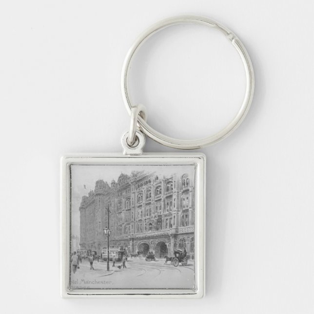 Chaveiro O hotel do Midland, Manchester, c.1910 (Frente)
