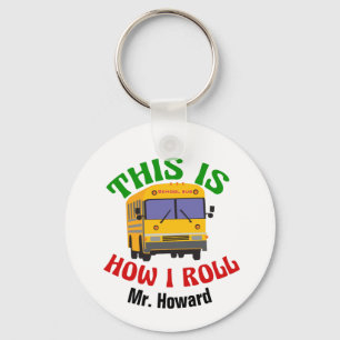 Chaveiro O Humor do Motorista de Ônibus Escolar é assim q