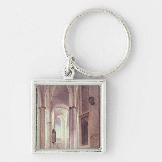Chaveiro O interior do Buurkerk em Utrecht, 1644 (Frente)