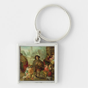 Chaveiro O jogador cego de Hurdy Gurdy