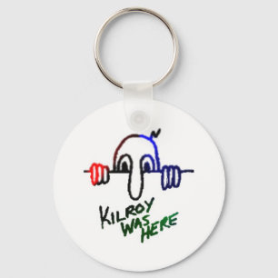 Chaveiro O Kilroy estava aqui!