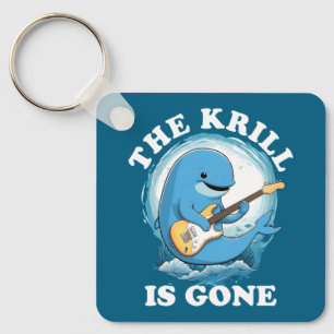 Chaveiro O Krill Se Foi - Baleia Engraçada Tocando Violão