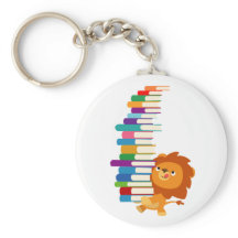 O Leitor Voraz (Leão Kawaii Cute)