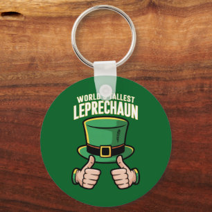 Chaveiro O Leprechaun Mais Alto do Mundo Humor Irlandês Eng