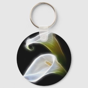 Chaveiro O lírio de Calla elegante floresce 4 modernos