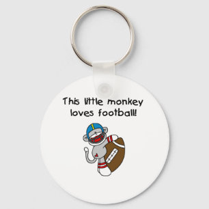 Chaveiro O macaco da peúga ama o futebol