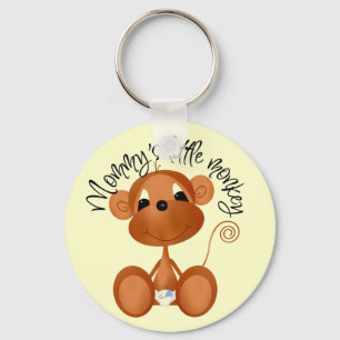 Chaveiro O macaco pequeno da mamã - camiseta e presentes d