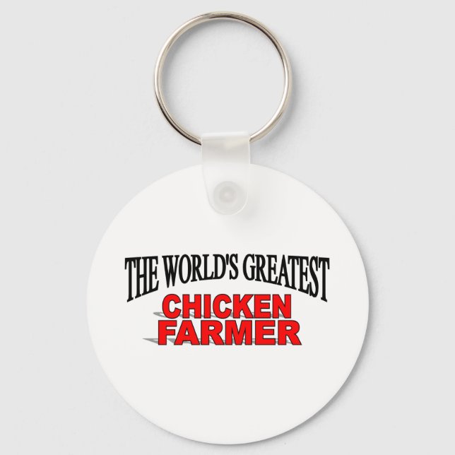 Chaveiro O maior agricultor de frango do mundo (Frente)