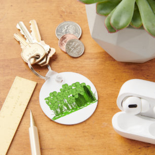 Chaveiro O maior chapéu de Leprechaun no campo das camrocha