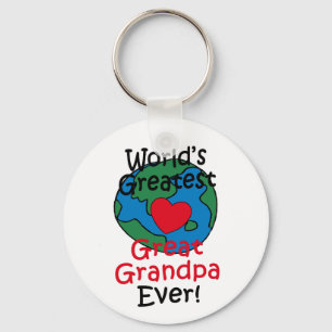 Chaveiro O maior coração do vovô Excelente do mundo