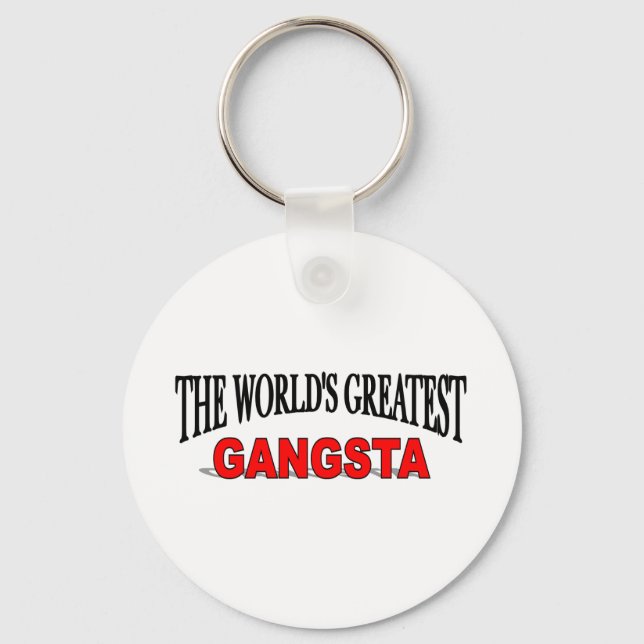 Chaveiro O maior gangsta do mundo (Frente)