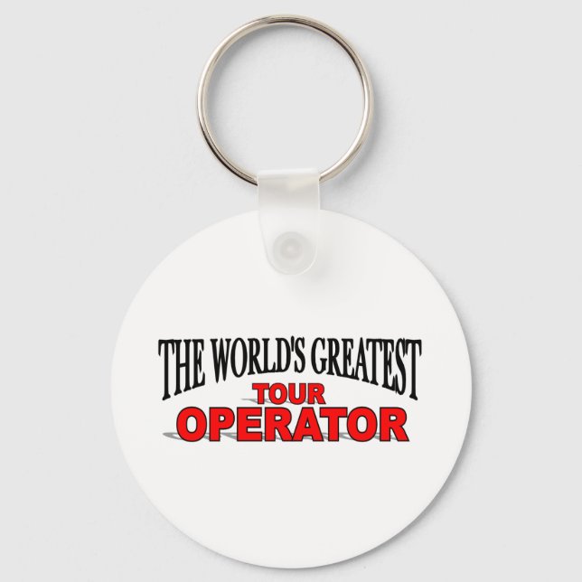 Chaveiro O maior operador turístico do mundo (Frente)