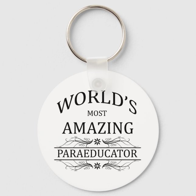 Chaveiro O mais incrível educador do mundo (Frente)