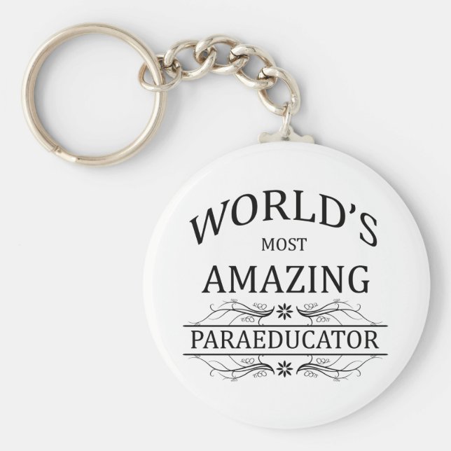 Chaveiro O mais incrível educador do mundo (Frente)