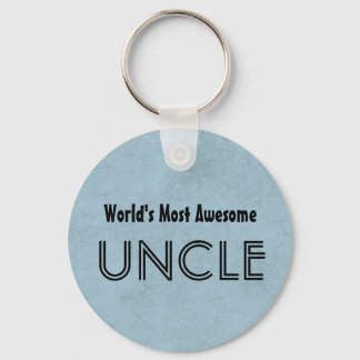 Chaveiro O mais incrível UNCLE Blue Grunge do mundo