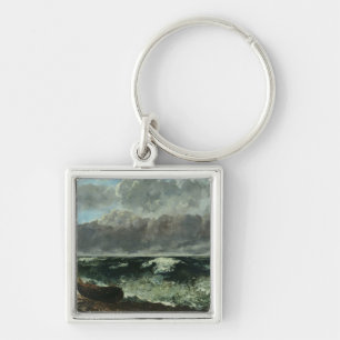 Chaveiro O mar tormentoso ou, a onda, 1870