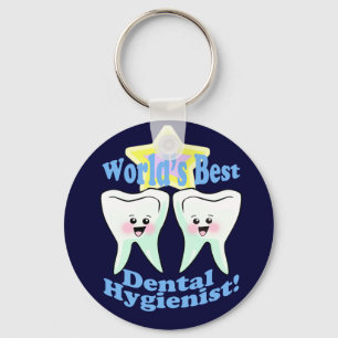 Chaveiro O melhor higienista dental dos mundos