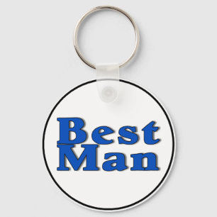Chaveiro O melhor homem (azul)