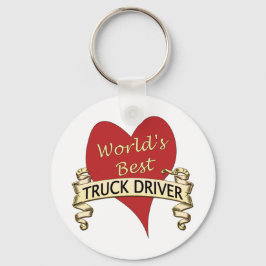 Chaveiro O melhor motorista de caminhão do mundo