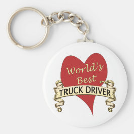 Chaveiro O melhor motorista de caminhão do mundo