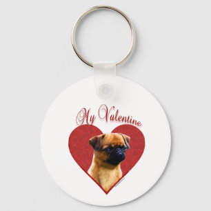 Chaveiro O meu Namorados de Bruxelas Griffon