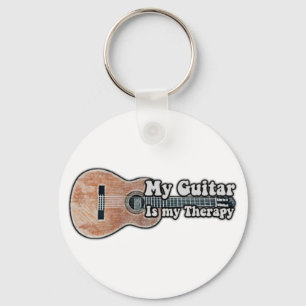 Chaveiro O meu violão é a minha terapia.