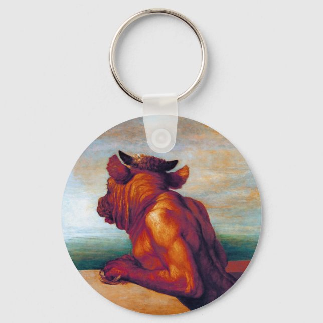 Chaveiro O Minotauro de George Frederic Watts (Frente)