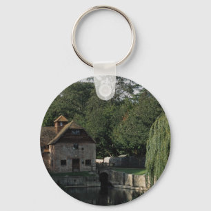 Chaveiro O moinho de água, Mapledurham, Oxford, Inglaterra