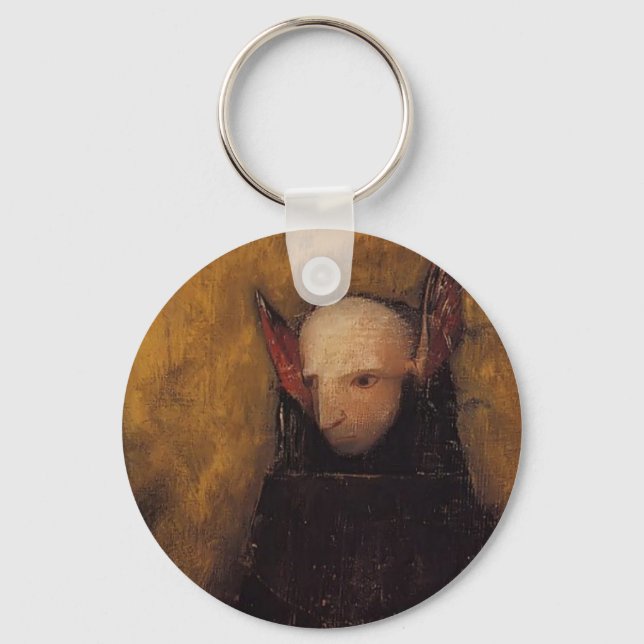 Chaveiro O monstro de Odilon Redon (Frente)