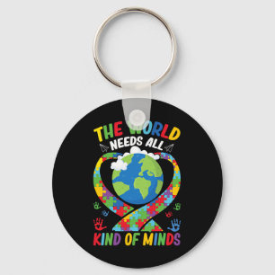 Chaveiro O Mundo Precisa De Todos Os Tipos De Neurodiversid