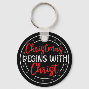 Chaveiro O Natal Começa Com Cristo-65772