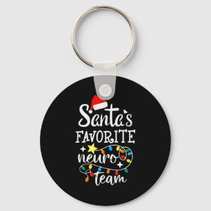 Chaveiro O Natal da Equipe de Neuro Favorita do Papai Noel 