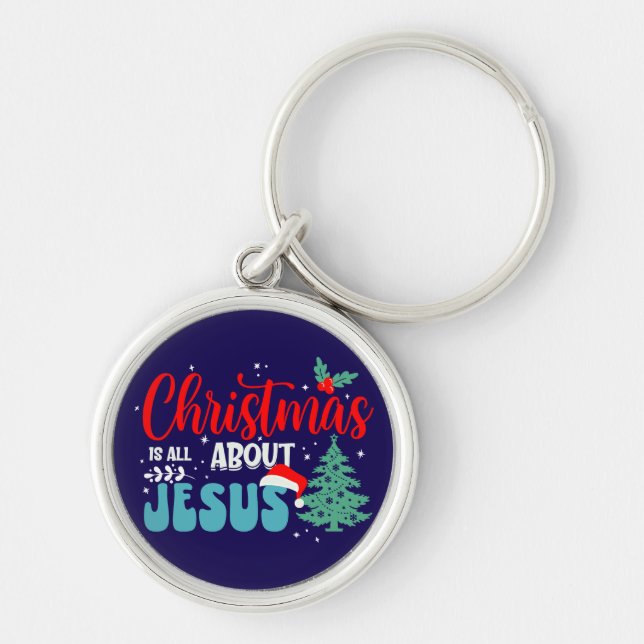 Chaveiro O Natal é Tudo Sobre Jesus-43687 (Frente)