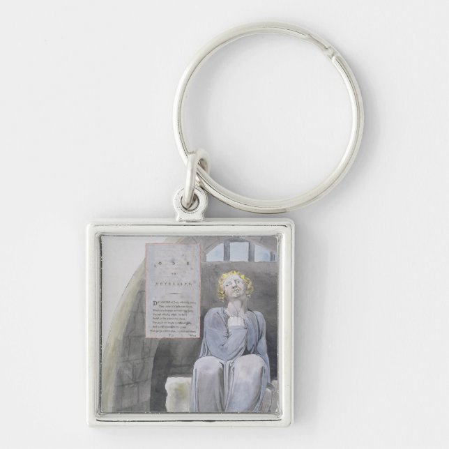 Chaveiro O ode à adversidade, projeta 37 'dos poemas de Tho (Frente)