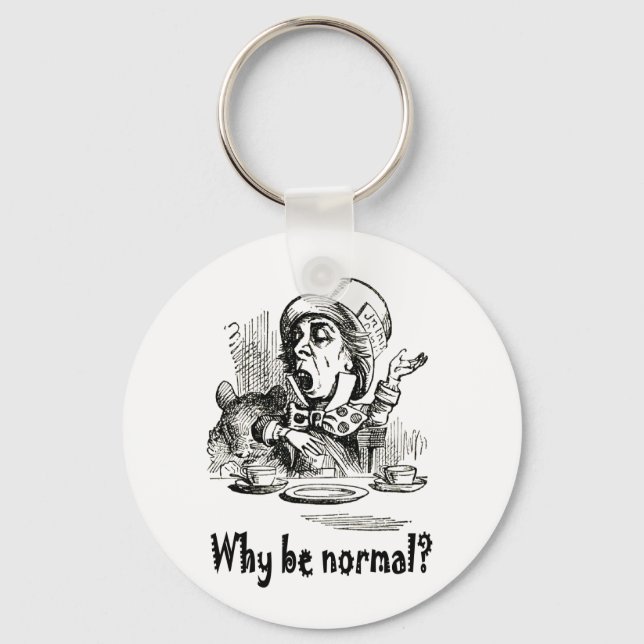 CHAVEIRO O ÓDIO LOUCO PERGUNTA, "POR QUE SER NORMAL?" (Frente)