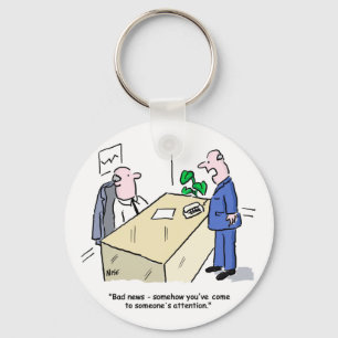 Chaveiro O Office Worker é notado por alguém