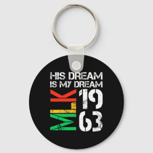 Chaveiro O Orgulho Mês da História Negra Mlk 1963 Seu Sonho