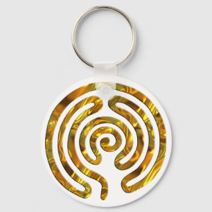 Chaveiro O OURO do labirinto faz seu próprio fundo