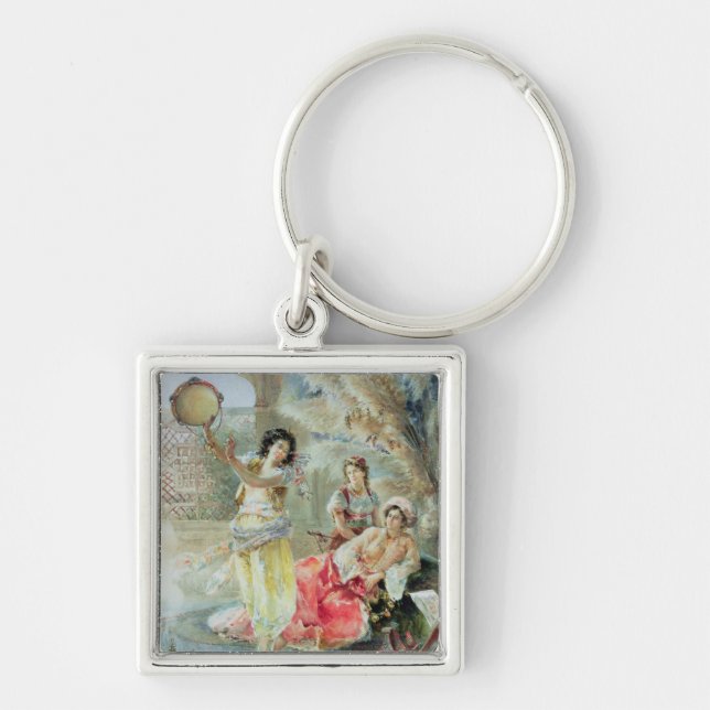 Chaveiro O pandeiro (w/c no papel) (Frente)