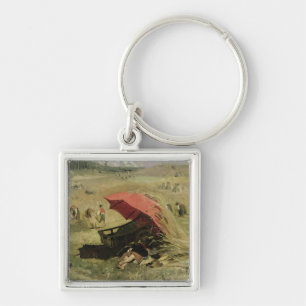 Chaveiro O pára-sol vermelho, c.1860