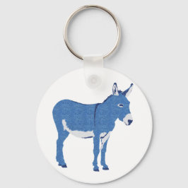 Chaveiro O pequeno Eddie Donkey não é muito azul