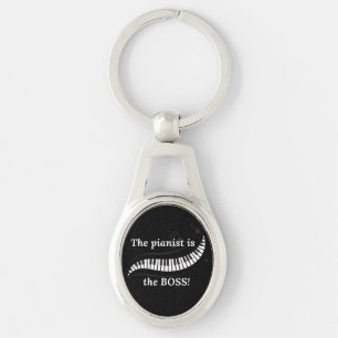 Chaveiro O pianista é a pulseira BOSS