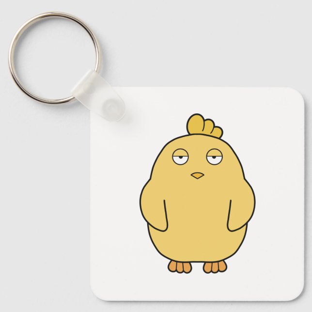 Chaveiro o Pintinho Bord (Frente)