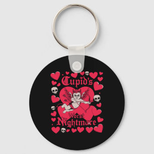 Chaveiro O Pior Dia dos Namorados Assustador do Cupido Anti