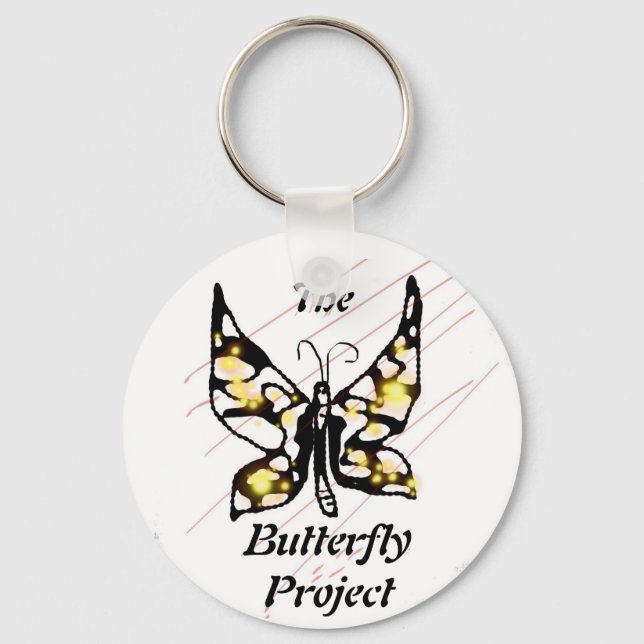 Chaveiro O Projeto Borboleta (Frente)