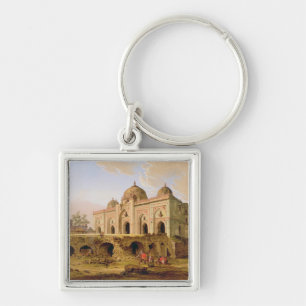 Chaveiro O Qal A-l-Kuhna Masjid, Purana Qila, Deli, c.1