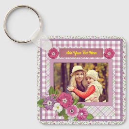Chaveiro O Quadro Personalizado com Texto Personalizado 
