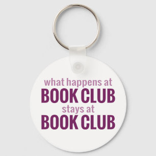 Chaveiro O que acontece em estadas do clube de leitura no