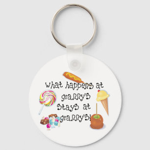 Chaveiro O que acontece em Granny' s PERMANECE em